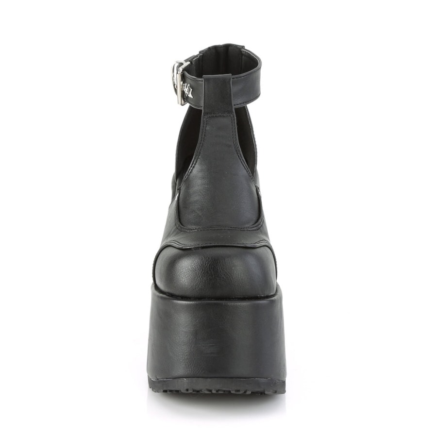 Teve-103 Fekete Vegán Bőr Démoni Magyarország