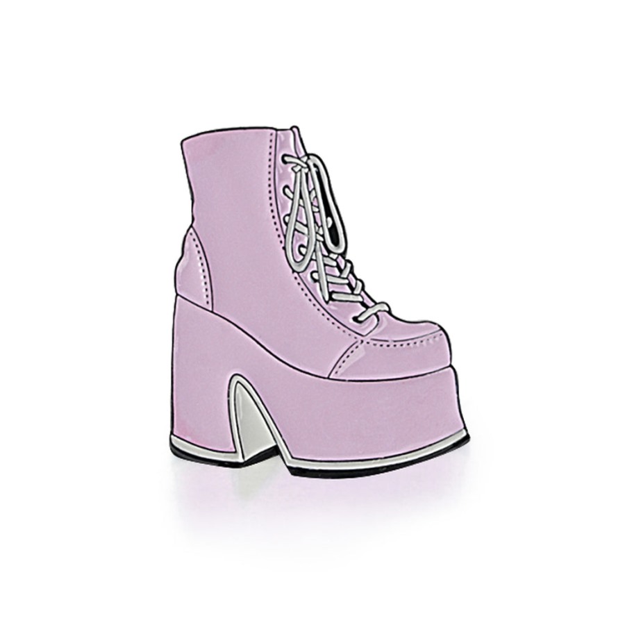 Teve-203 Zománctű Demonia Hungary Pink