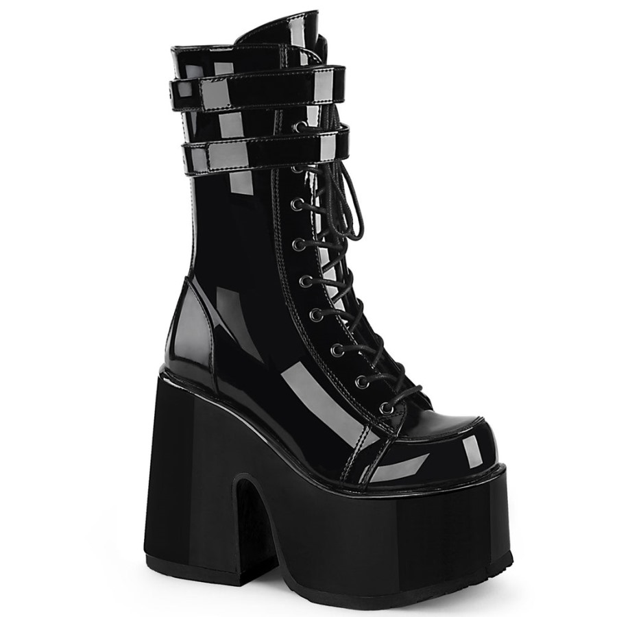Teve-250 Black Patent Demonia Hungary