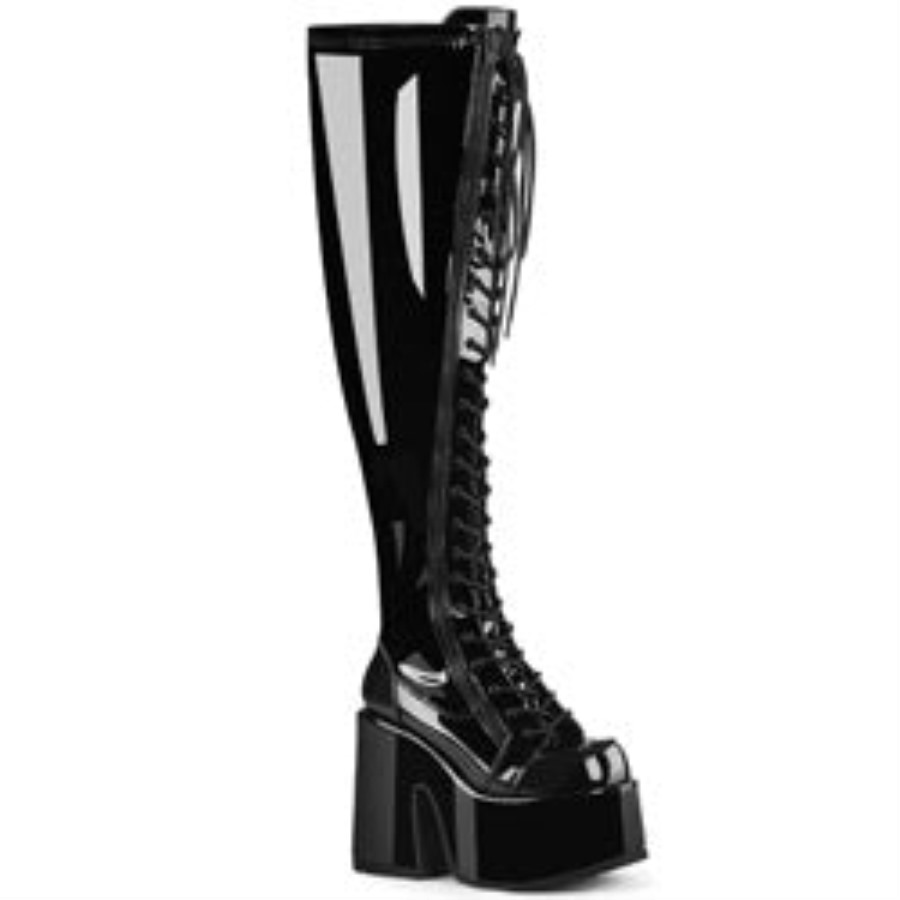 Teve-300wc Demonia Hungary Black Stretch Patent