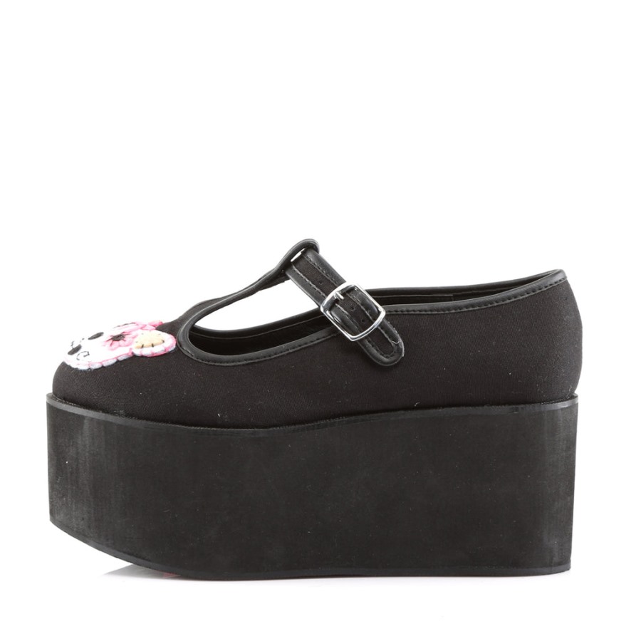 Click-04-1 Fekete Vászon Démoni Magyarország