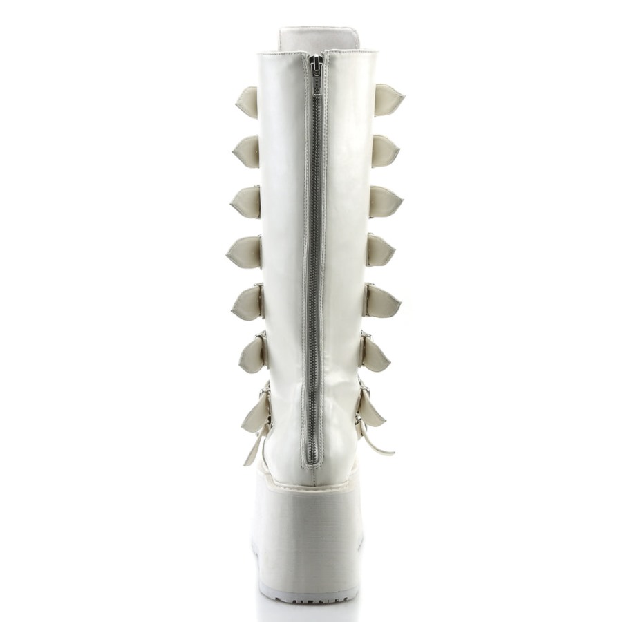 Rohadt-318 Demonia Hungary Fehér Vegán Bőr