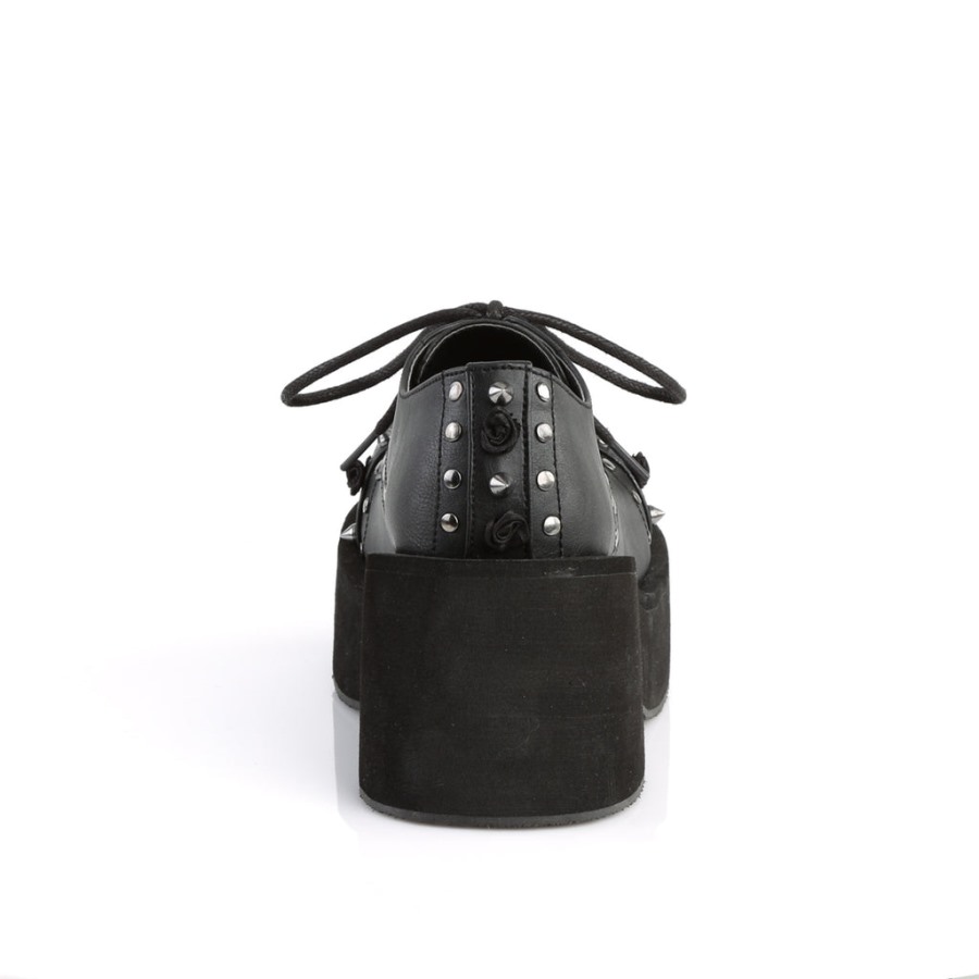 Dank-110 Demonia Hungary Fekete Vegán Bőr