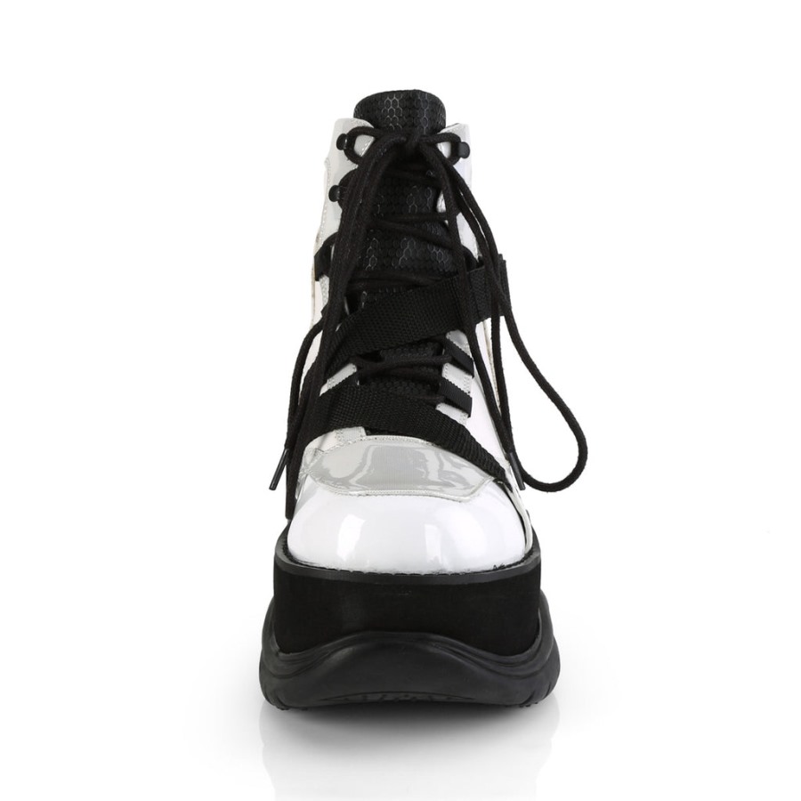 Demonia Hungary Babarózsaszín Vegán Bőr Hamu-57