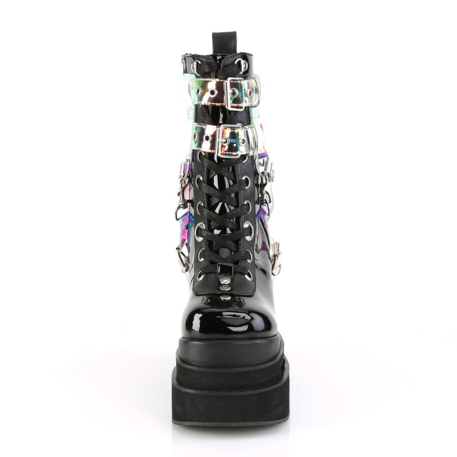 Demonia Hungary Fekete Csipke Overlay Glam-240