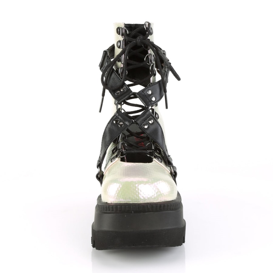 Demonia Hungary Fekete Vegán Bőr Hamu-100