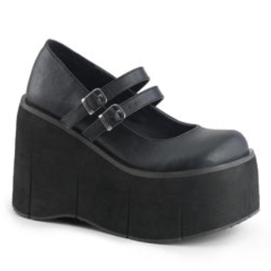 Kera-08 Fekete Vegán Bőr Démoni Magyarország