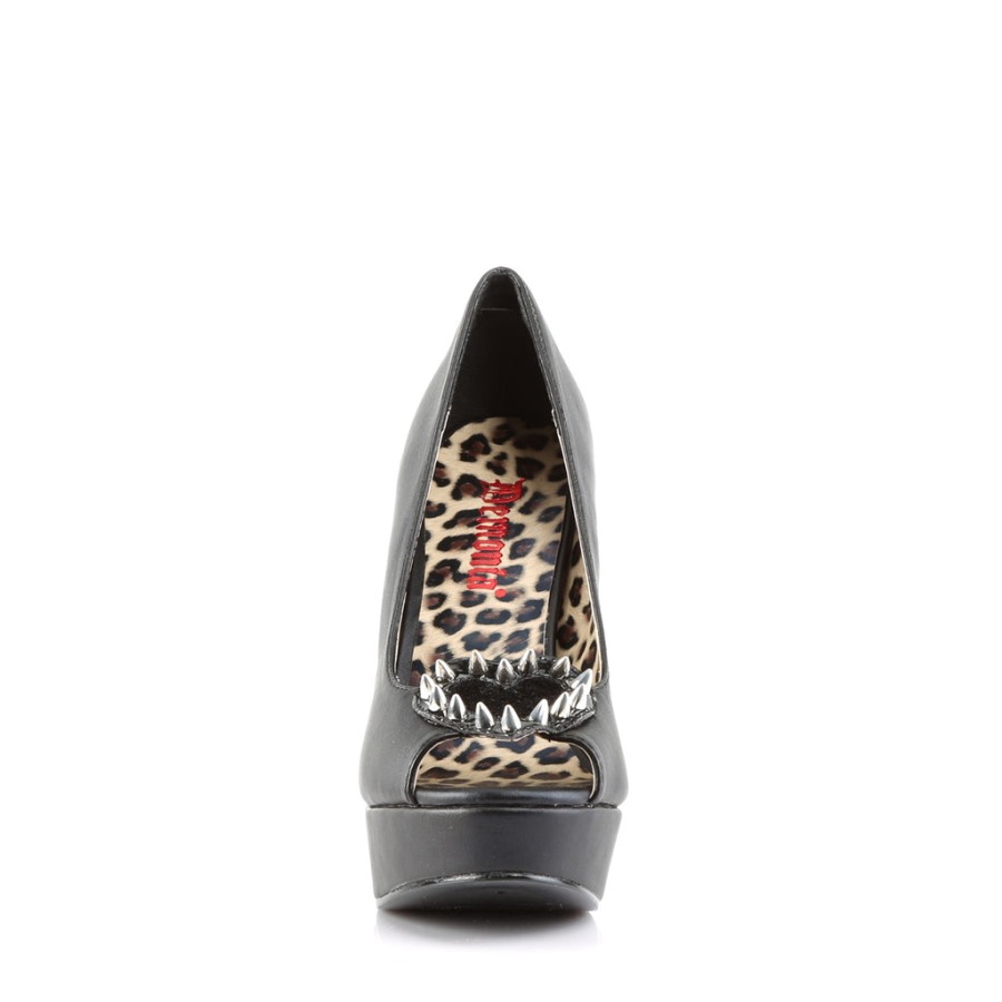 Pixie-17 Fekete Vegán Bőr-póni Műszőrme Démoni Magyarország