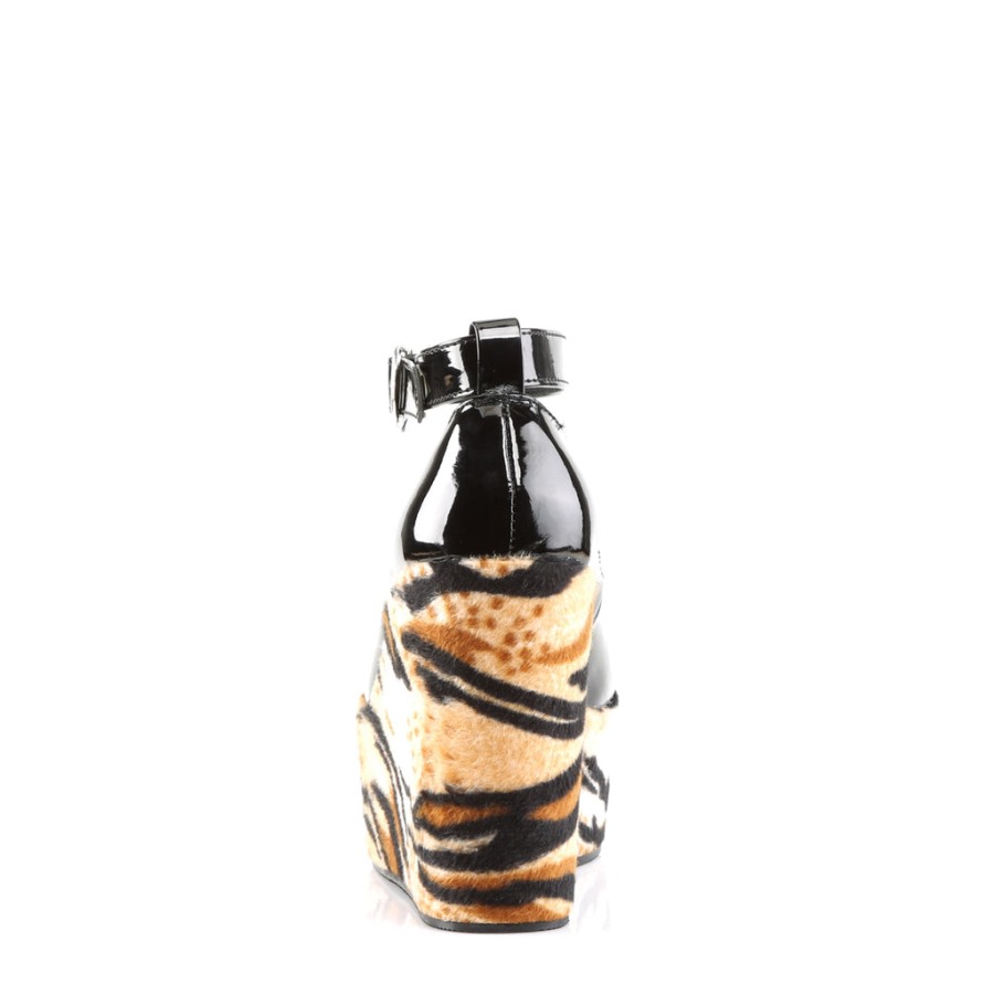 Poison-03 Black Patent Demonia Hungary