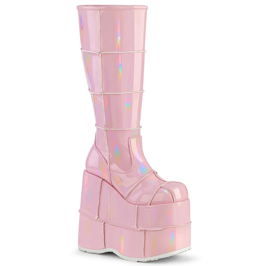 Stack-301 Baby Pink Hologram Demonia Hungary