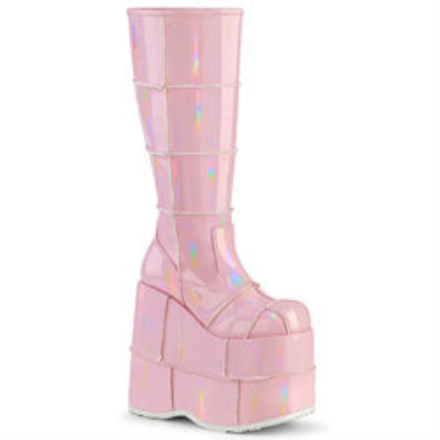 Stack-301 Baby Pink Hologram Demonia Hungary