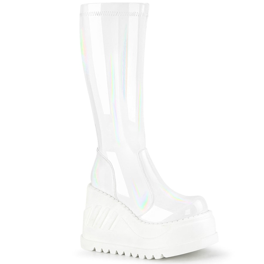 Stomp-200 Demonia Hungary White Hologram Stretch Patent