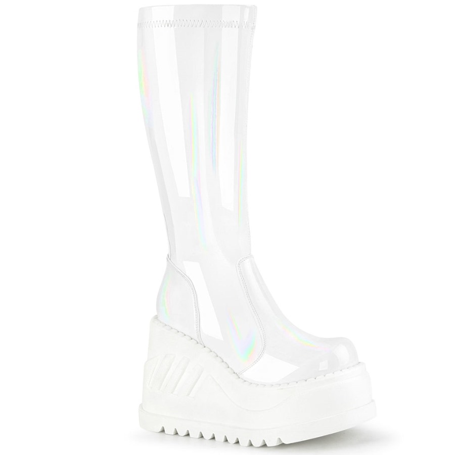 Stomp-200 Demonia Hungary White Hologram Stretch Patent
