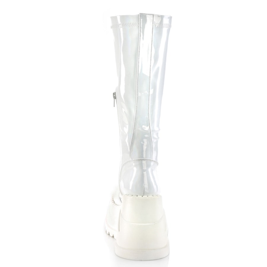 Stomp-200 Demonia Hungary White Hologram Stretch Patent