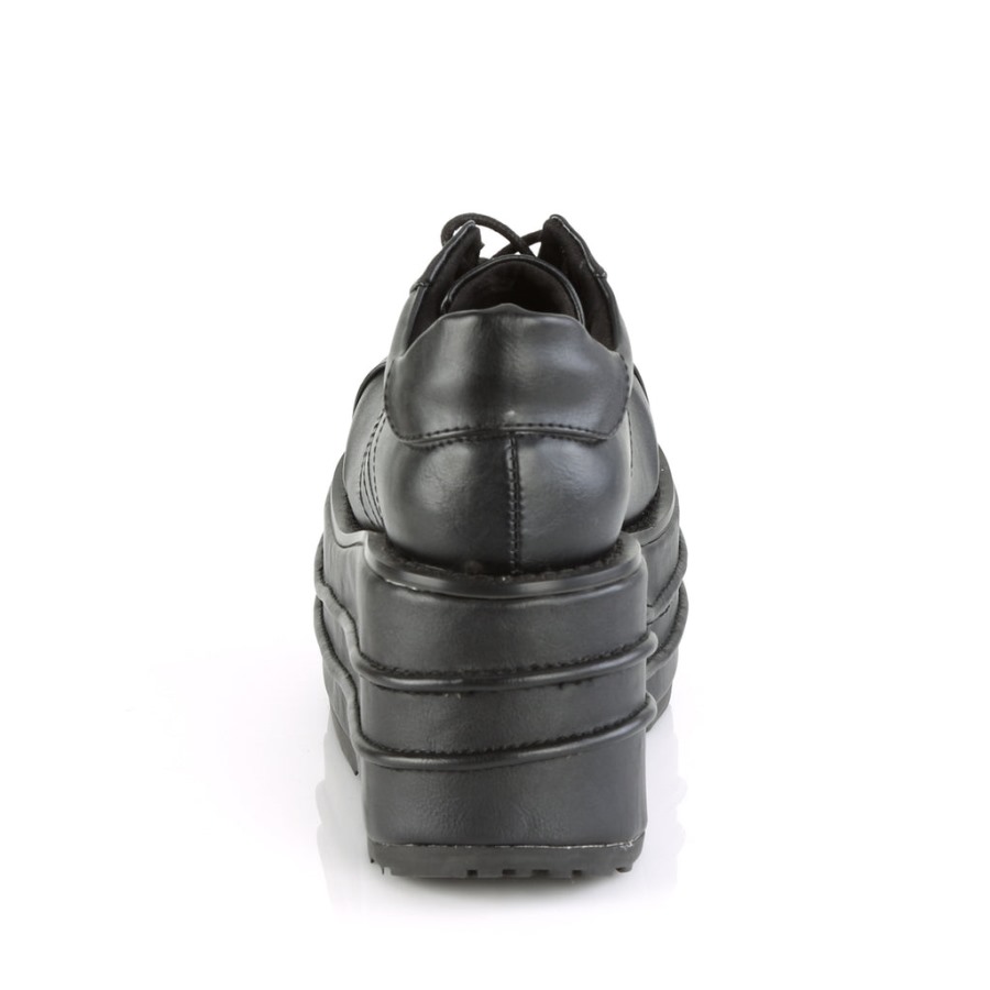 Tempo-08 Fekete Vegán Bőr Démoni Magyarország