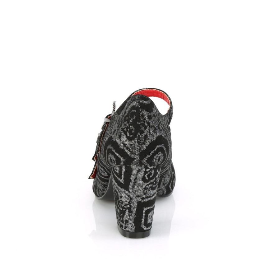 Vivika-38 Demonia Hungary Ezüst Műnubuk Bőr