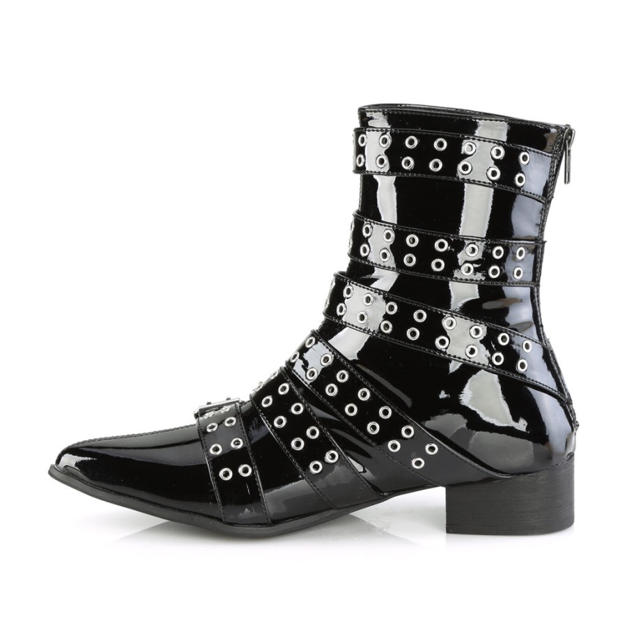 Warlock-70 Black Patent Demonia Hungary