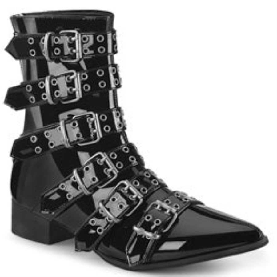 Warlock-70 Black Patent Demonia Hungary